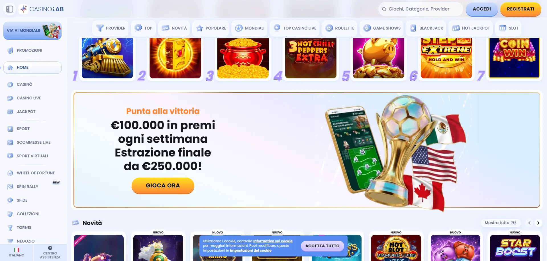 Casinolab Casino mobile &ndash; gioca da smartphone senza scaricare app